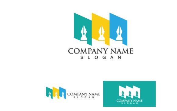 Book Reading Logo and Symbols Template I