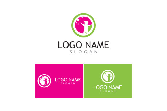 Building a Playful Brand Identity with a Kids Logo Template Vector
