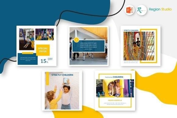 Childern2 Instagram Template for Kids
