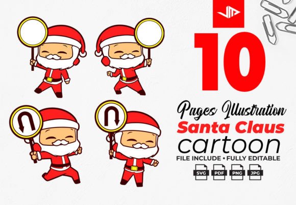 Cute Santa Claus Christmas Sublimation Guide