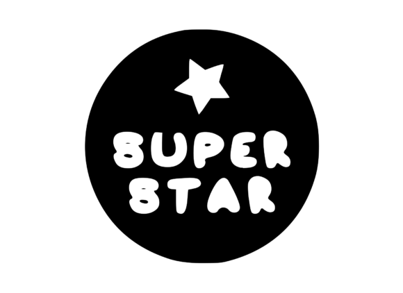 Good Job Sticker - Super Star SVG Guide
