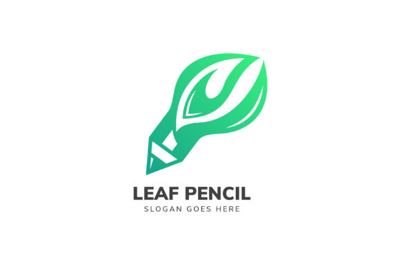 Leaf Pencil Logo: Bridging Nature and Creativity in Brand Identity