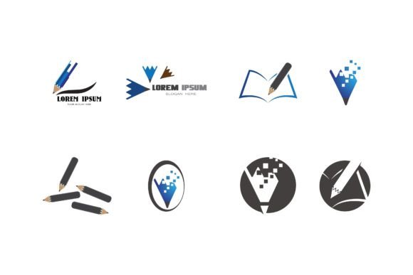 Pencil Logo Template Vector: Designing Smart Brand Identity