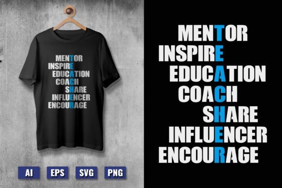 Teacher T-shirt Design 02: A Versatile Digital Asset for Educators and Creators
