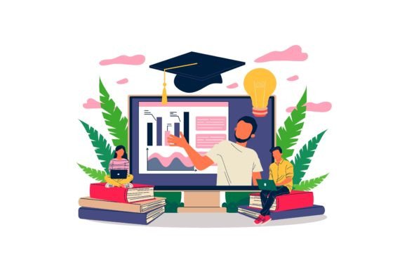 Understanding the Online Teacher Explaining Graphs on Monitor Concept