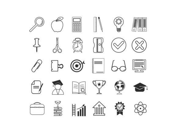 Vector of the Education Icon Bundle: A Practical Guide for Designers and Educators